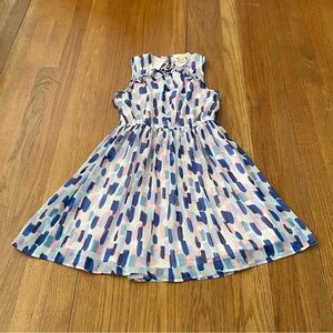 kate spade Formal Chiffon Brushstroke Multicolor Dress